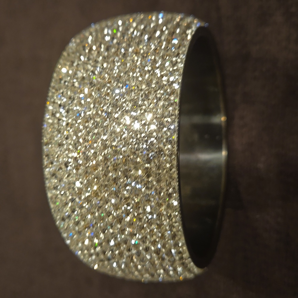 Bedazzled bracelet.